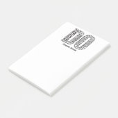 オーステオパシー医学をパーソナライズ骨症 ポストイット (アングル)