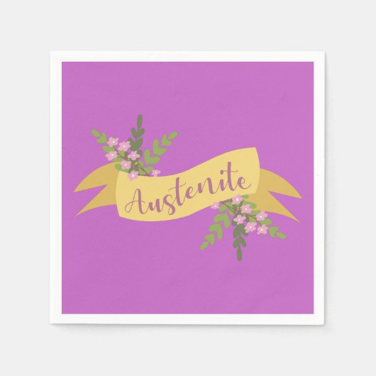 オーステナイトI スタンダードカクテルナプキン (正面)