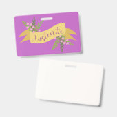 オーステナイトI バッジ (正面＆裏面)