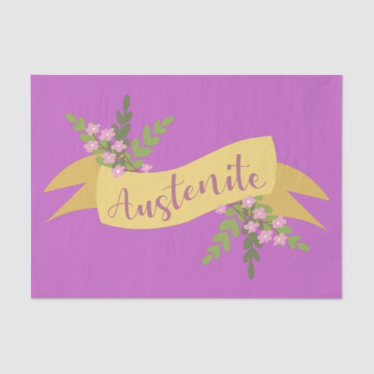 オーステナイトI 薄葉紙 (正面)