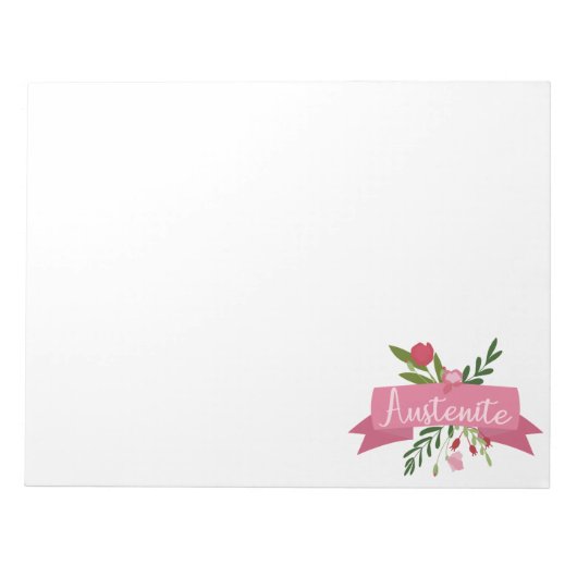 オーステナイトII ノートパッド (正面)