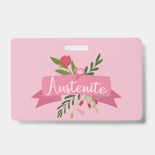 オーステナイトII バッジ (正面)