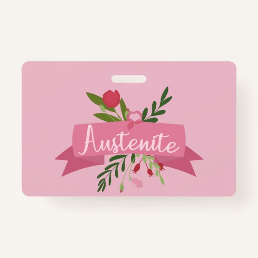 オーステナイトII バッジ (正面)