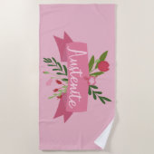 オーステナイトII ビーチタオル (正面)