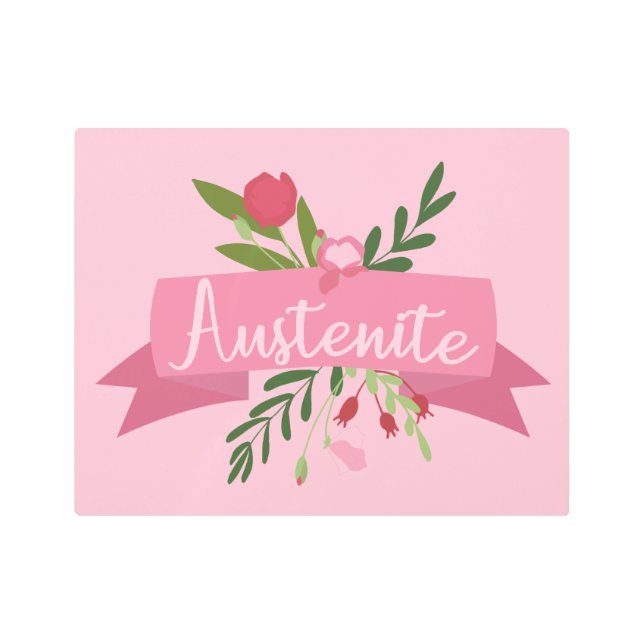 オーステナイトII メタルプリント (正面)