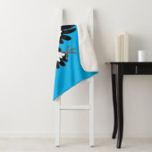 オーストラリアおもしろいのマグパイ漫画イラストレーション シェルパブランケット (インサイチュ)