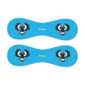 オーストラリアおもしろいのマグパイ漫画イラストレーション 野球ボール (パネル)