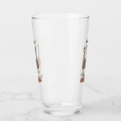 オーストラリアおもしろいのemuトリオ漫画イラストレーション タンブラーグラス (左)