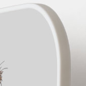 オーストラリアおもしろいのemuトリオ漫画イラストレーション ピックルボールラケット (左詳細)