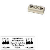 オーストラリアおもしろいのemuトリオ漫画イラストレーション ラバースタンプ (押印)