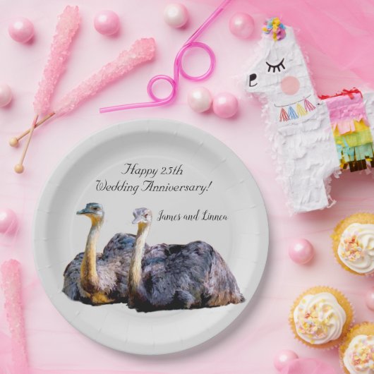 オーストラリアおもしろいダリッヒイラストレーション ペーパープレート (パーティー)