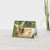 オーストラリアからのクリスマスカード； kangaroo カード (正面)