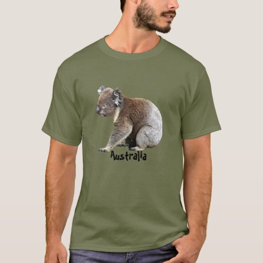 オーストラリアからのコアラ Tシャツ (正面)