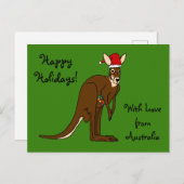 オーストラリアからの愛で シーズンポストカード (正面/裏面)