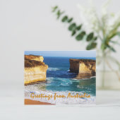 オーストラリアからの挨拶 ポストカード (スタンド正面)