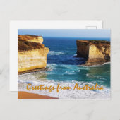 オーストラリアからの挨拶 ポストカード (正面/裏面)