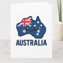オーストラリアかわいいフュージョンはっきりした- & Adorable カード