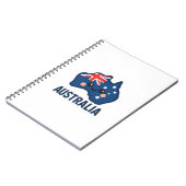 オーストラリアかわいいフュージョンはっきりした- & Adorable ノートブック (左側)