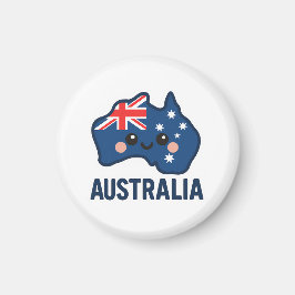 オーストラリアかわいいフュージョンはっきりした- & Adorable マグネット