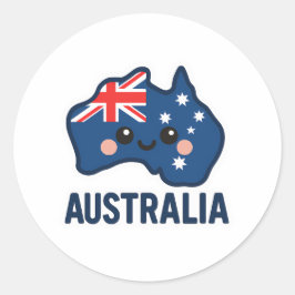 オーストラリアかわいいフュージョンはっきりした- & Adorable ラウンドシール