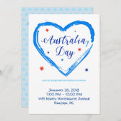 "オーストラリアが大好き" オーストラリアの日 1月26日 シーズンカード (正面/裏面)
