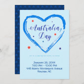 "オーストラリアが大好き" オーストラリアの日 1月26日 シーズンカード (正面/裏面)