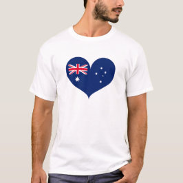 オーストラリアが大好き フラグ Tシャツ