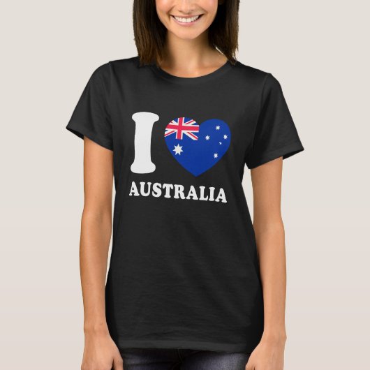 オーストラリアが大好き Tシャツ (正面)