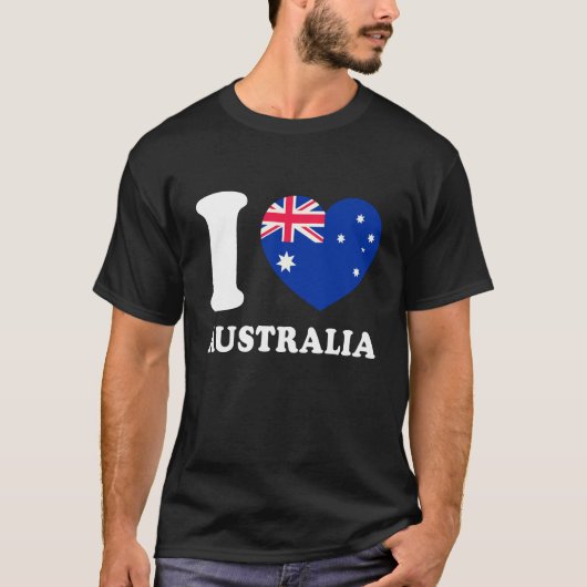 オーストラリアが大好き Tシャツ (正面)