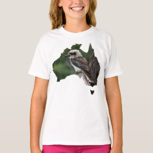 オーストラリアが木でコカブラを笑う輪郭 Tシャツ