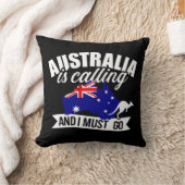 オーストラリアが来て行かねばならない クッション (ブランケット)