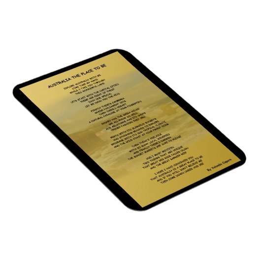 オーストラリアが磁石を柔軟にする場所 マグネット (右側)