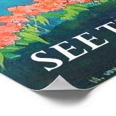 オーストラリアとニュージーランドに飛んで、世界を見る ポスター (角)