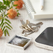 オーストラリアに来ある熱帯低気圧マグダ海岸 キーホルダー (側面)