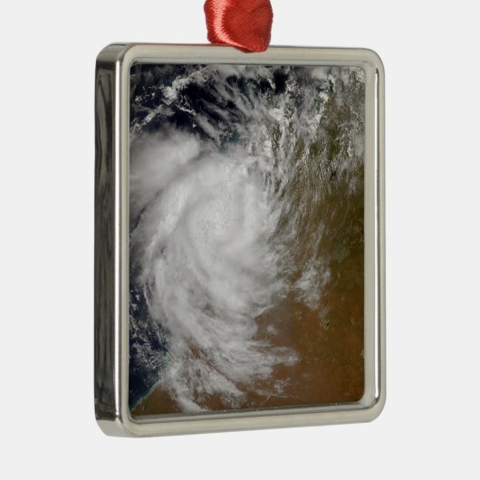 オーストラリアに来ある熱帯低気圧マグダ海岸 メタルオーナメント (右)