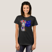 オーストラリアのうさぎ Tシャツ (正面フル)