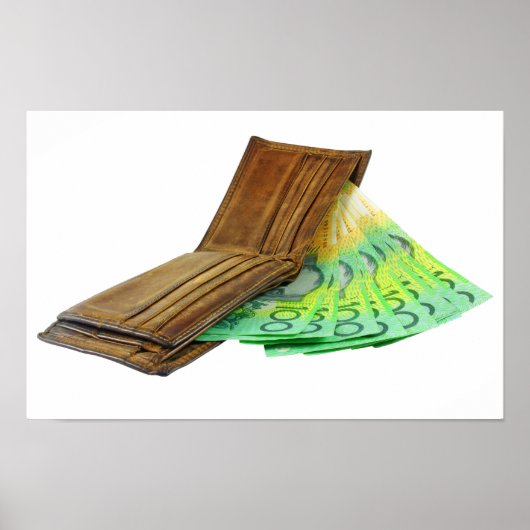 オーストラリアのお金 ポスター (正面)