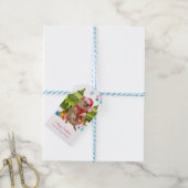 オーストラリアのかわいいクッカクリスマス ギフトタグ (より糸付き)