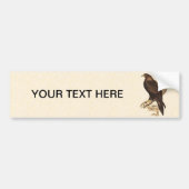 オーストラリアのくさびによって後につかれるワシ。 巨大な肉食鳥 バンパーステッカー (正面)