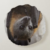 オーストラリアのこうもり ラウンドクッション (裏面)