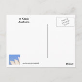 オーストラリアのはがき ポストカード (裏面)