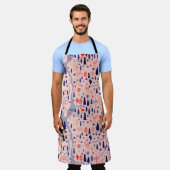 オーストラリアのアイコン、シームレスな装飾パターン。 エプロン (着用した状態)