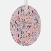 オーストラリアのアイコン、シームレスな装飾パターン。 ガラスオーナメント (正面右)