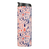 オーストラリアのアイコン、シームレスな装飾パターン。 タンブラー (回転右)