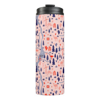 オーストラリアのアイコン、シームレスな装飾パターン。 タンブラー