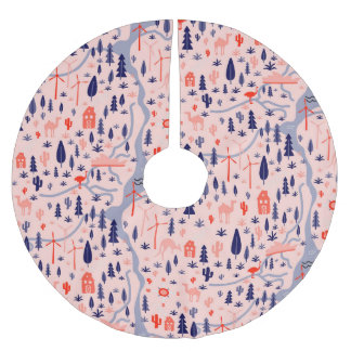 オーストラリアのアイコン、シームレスな装飾パターン。 ブラッシュドポリエステルツリースカート