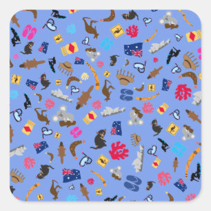 オーストラリアのアイテム、オーストラリアで有名な何 スクエアシール