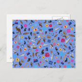 オーストラリアのアイテム、オーストラリアで有名な何 ポストカード (正面/裏面)