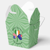 オーストラリアのアイリッシュアメリカンシャムロパーソナライズされたック フェイバーボックス (オープン)