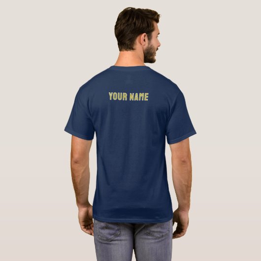 オーストラリアのアイルランド系個人用 Tシャツ (裏面フル)